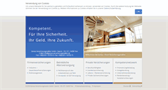 Desktop Screenshot of genius-versicherungsmakler.de